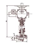 クロムのモリブデンの合金鋼鉄電気弁のアクチュエーター、締切り弁 J961Y DN40 | DN50