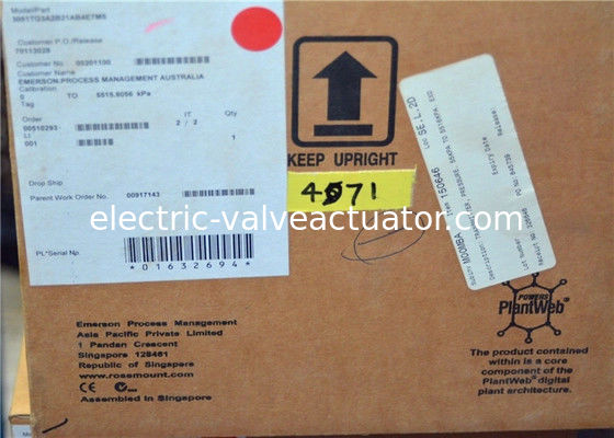 良い価格 ローズマウント 3051TG 直線圧力トランスミッター 3051TG3A2C21AB4M5K5 -14.7〜800PSI オンライン