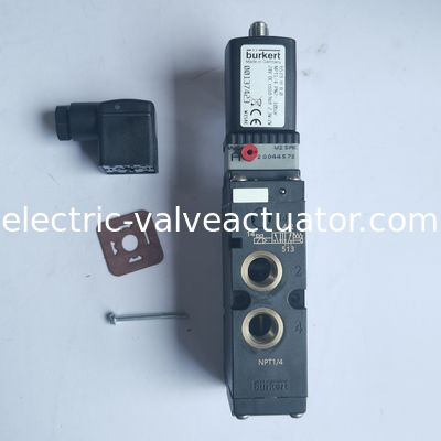 良い価格 BURKERT パイロット式ソレノイドバルブ 6519 シリーズ 137423 6519AK-H08 O-NM82-B5-024/DC-02 オンライン