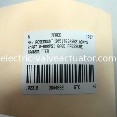 良い価格 Rosemount 3051TG インライン圧力伝送器 3051TG3A2B21AB4 14.7 ～ 800PSI オンライン