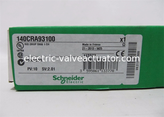 良い価格 Schneider Modicon Quantum PLC 140CRA93100 500VDC 同軸中心および地面 オンライン