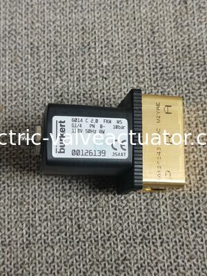 良い価格 バーカート 126139 ソレノイドバルブ - タイプ 6014 真鍮ソレノイドバルブ G1/4 110V AC オンライン