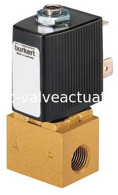 良い価格 方向切換アプリケーションのための Bürkert Type 6012 コンパクト3ポート電磁弁 オンライン