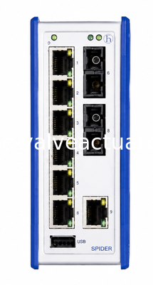 良い価格 ヒルシュマン SPR20-7TX/2FS-EEC 産業用イーサネットスイッチ 7 RJ45 + 2 SC ファイバー 管理されていない DIN レールスイッチ オンライン