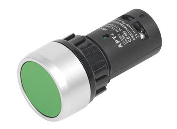 良い価格 円形の緑のデジタル速度表示器、Φ22.5mm のコンパクトの押しボタン オンライン